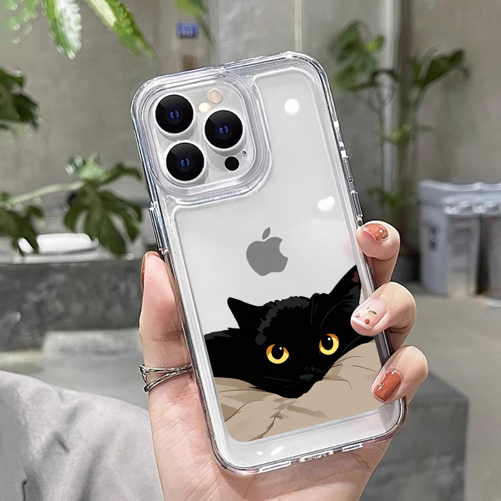 Xiaomi Redmi Note 13 - Black Cat Funny Couple Fashion Phone