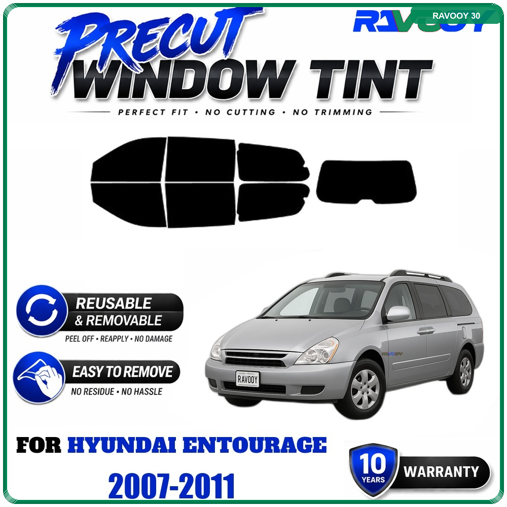 Air Bubble Remover - RAVOOY Precut Window Tint, Reusable Removable