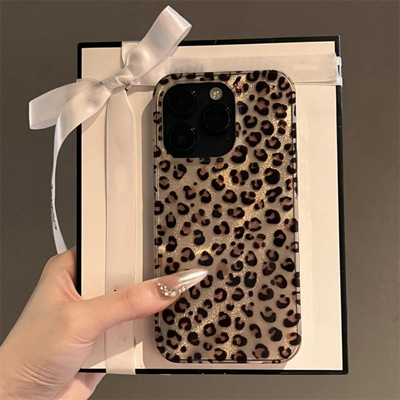 Vivo Y28 - Luxury Leopard Print Cute Phone Case