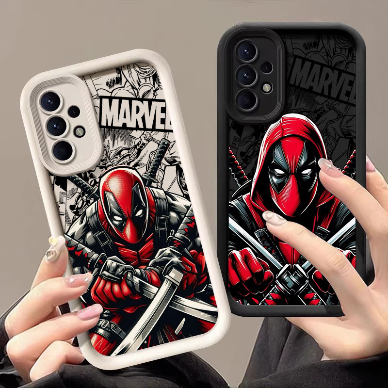Samsung Galaxy A55 - Swordsman Deadpool Marvel Case For Samsung