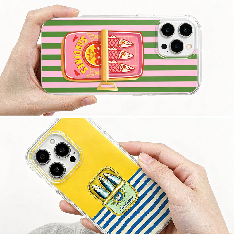 Vivo Y28 - Vintage Canned Sardines Phone Case for