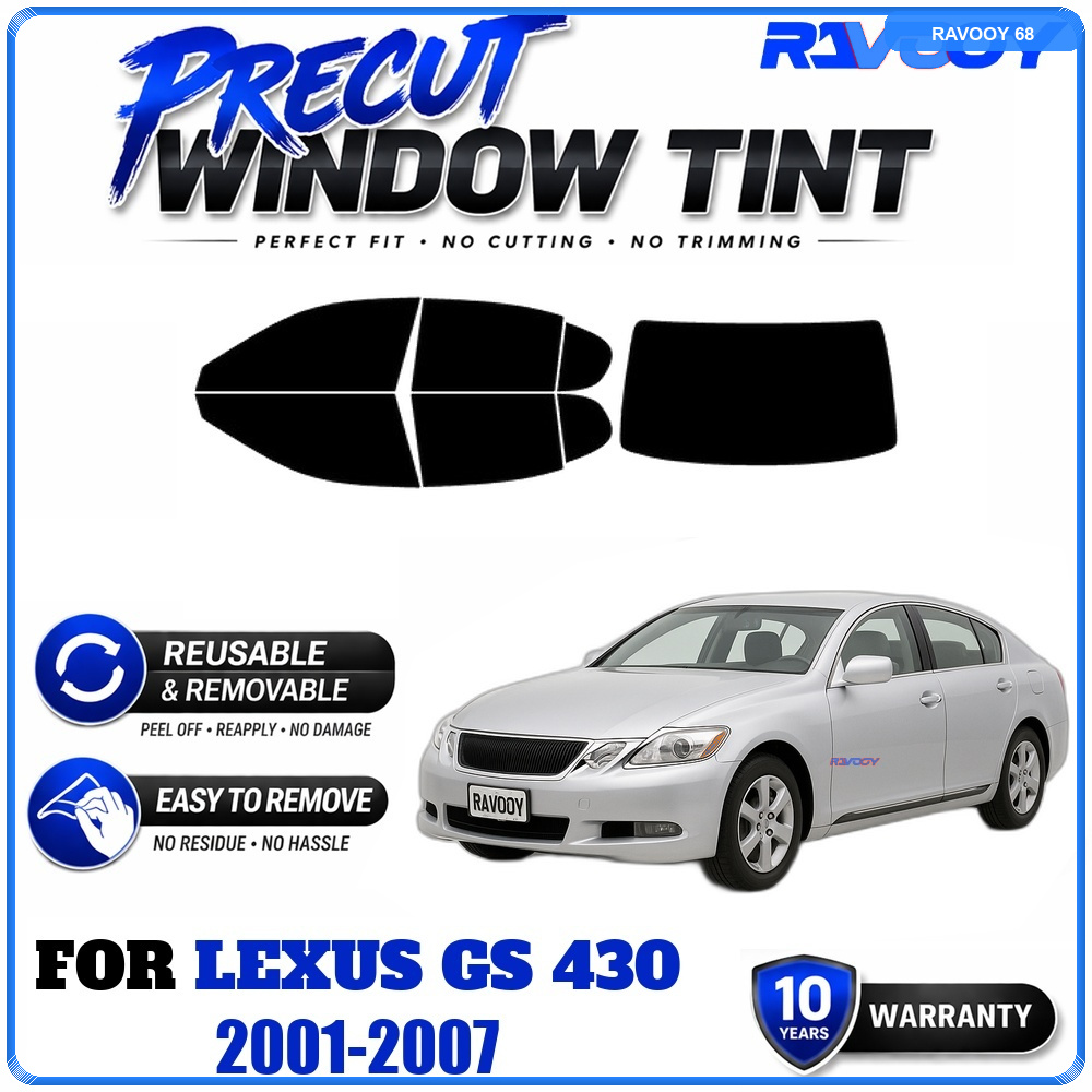 Air Bubble Remover - RAVOOY Precut Window Tint, Reusable Removable
