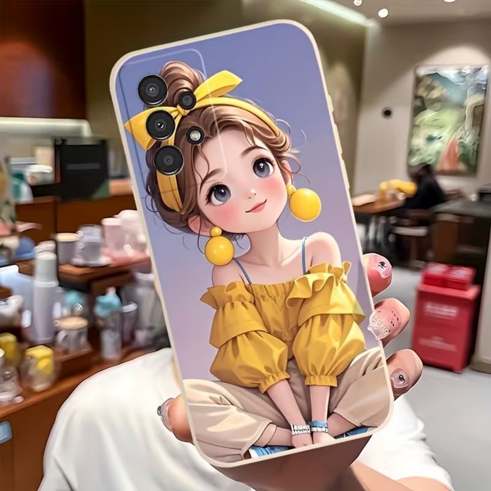 Samsung Galaxy S25 - Cute Cartoon Girl Pattern Design Phone