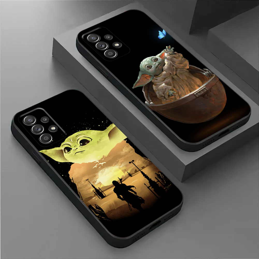Samsung Galaxy A55 - Cute Baby Yodas Phone Case For