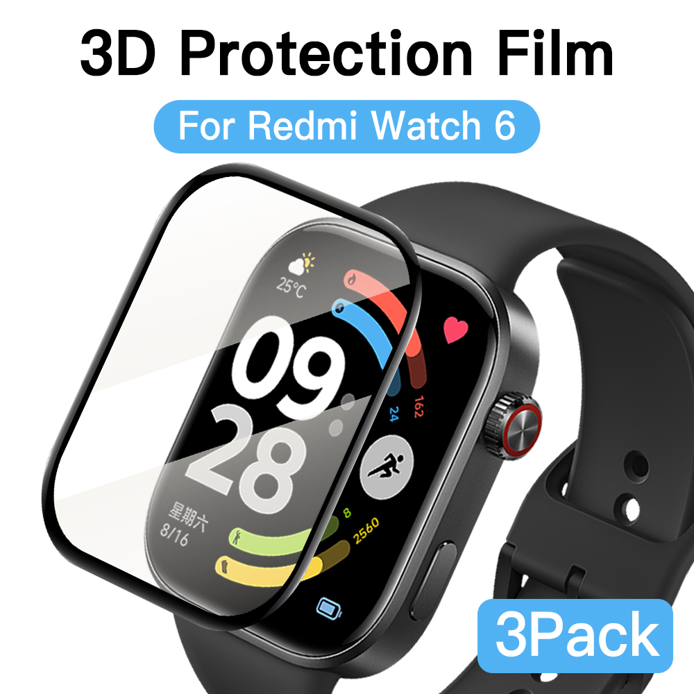 Matte Anti Glare Screen - 3Pack 3D Soft Screen Protector For