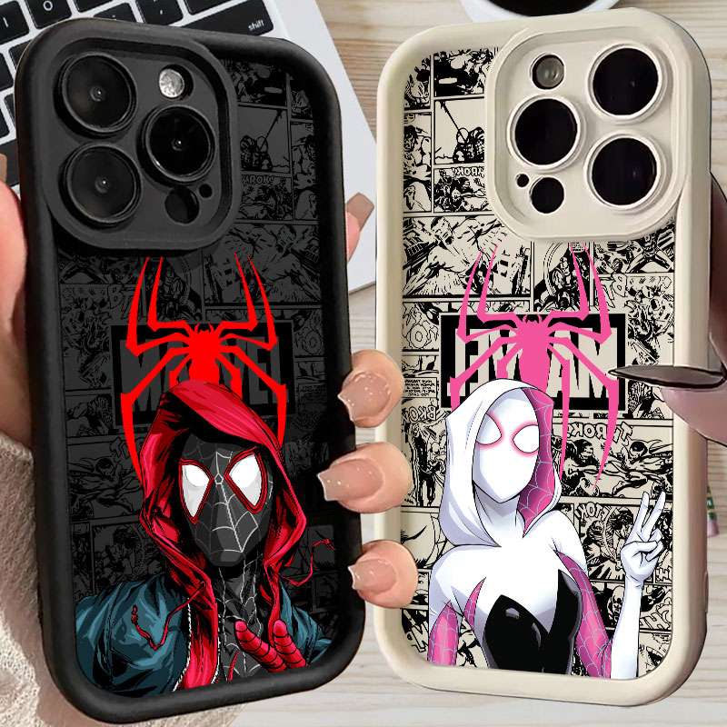 Spiderman Miles Morales Gwen M - Apple Iphone 16 recension och pris