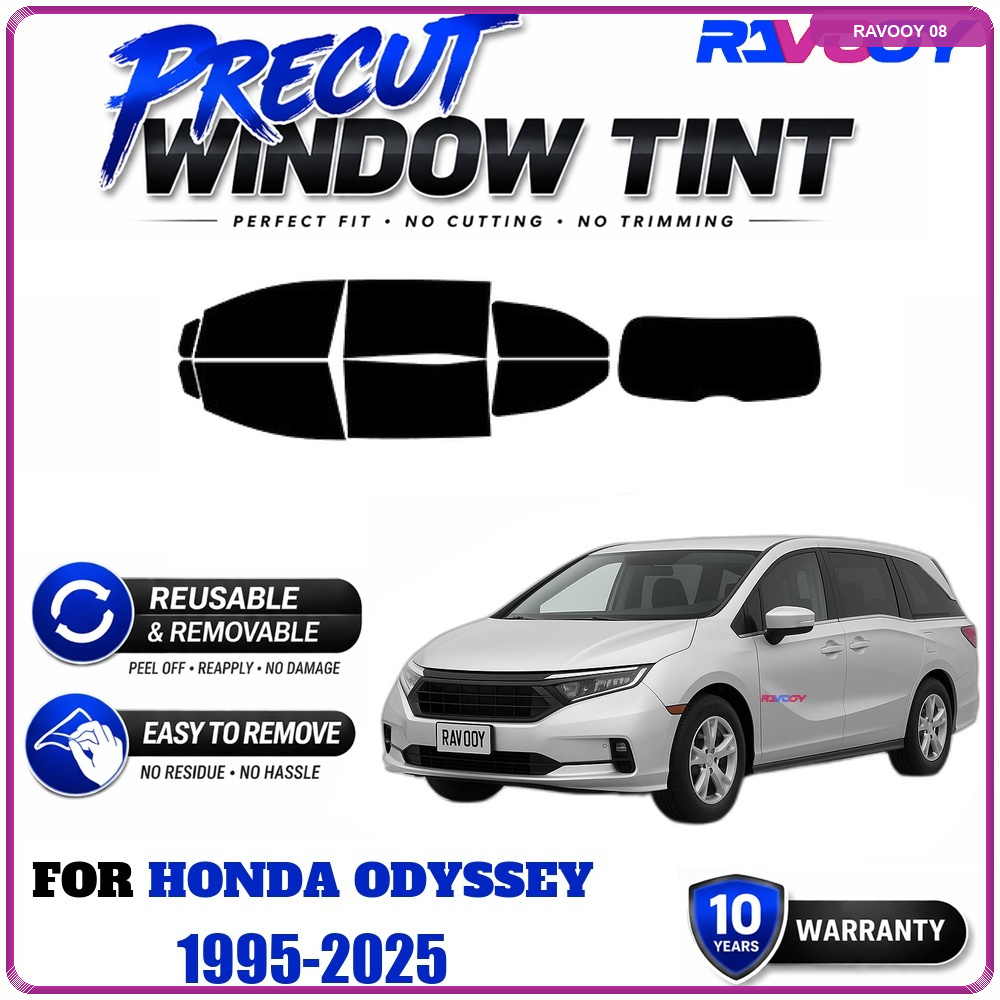 RAVOOY Precut Window Tint, Reu - Air Bubble Remover recension och pris