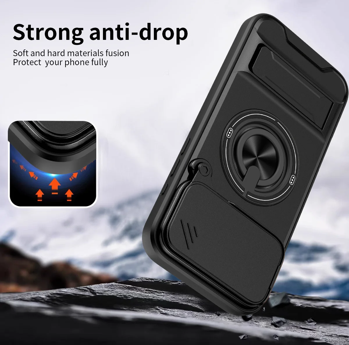Magnetic Phone Case for IPhone - Camera Lens Protector recension och pris