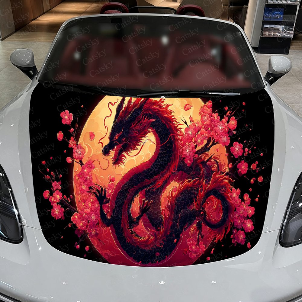 Full Moon Sakura Dragon Car Vi - Full Cover Adhesive recension och pris