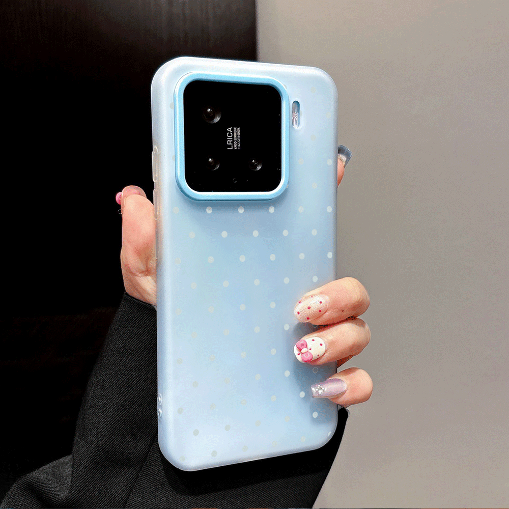 Adorable Light Blue Polka Dot  - Xiaomi Redmi Note 13 recension och pris