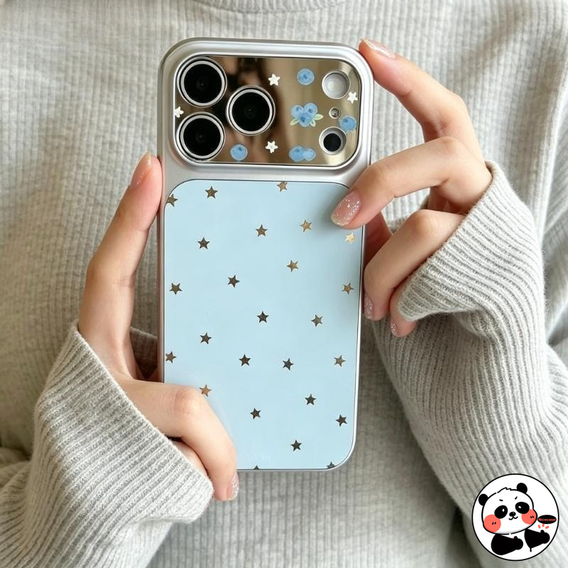 Hollow Stars Mirror Phone Case - Realme Note 50 recension och pris