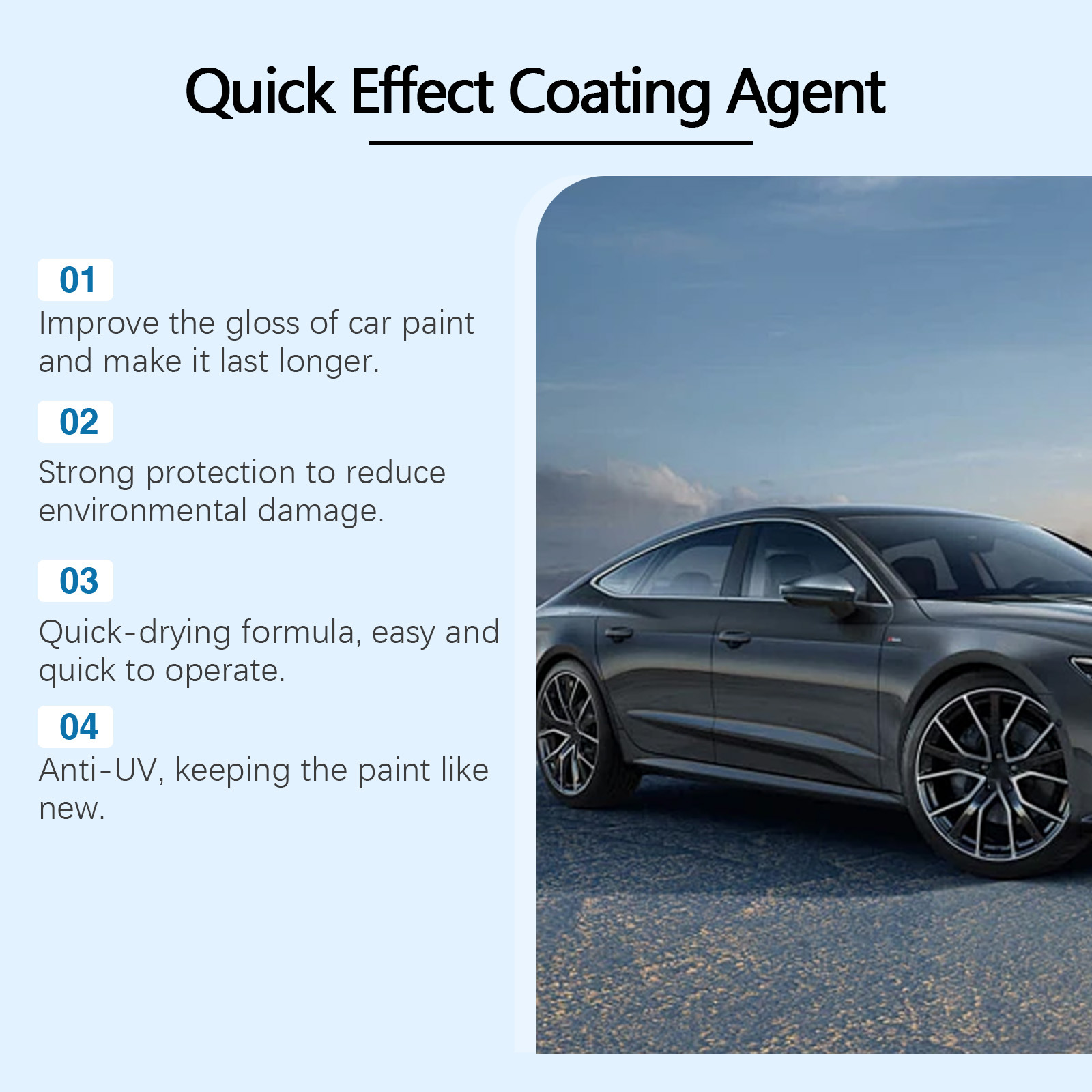 Car Ceramic Coating Spray Quic - Nano Liquid Coating recension och pris