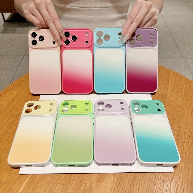 Candy Color Gradation Phone Ca - Camera Lens Protector recension och pris