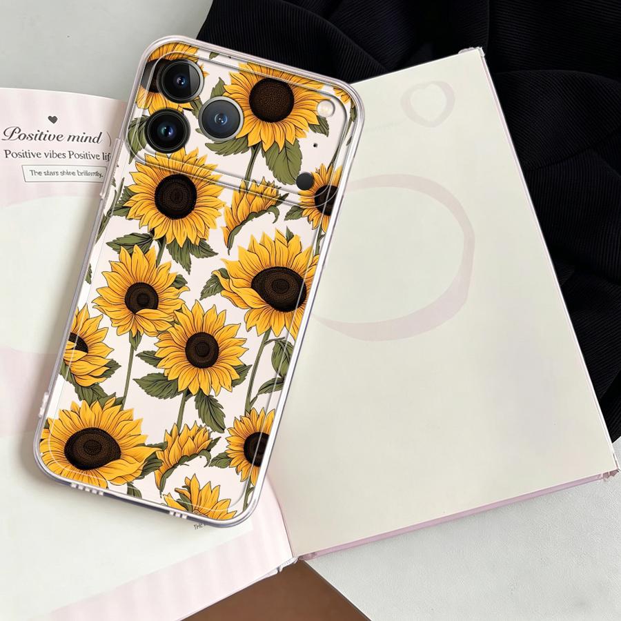 Cute Sunflower Pattern Case fo - Apple Iphone 16 recension och pris