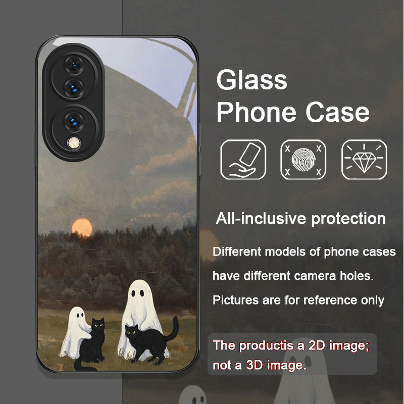 Cute Cartoon Black Cat Ghost P - Huawei Mate 60 recension och pris