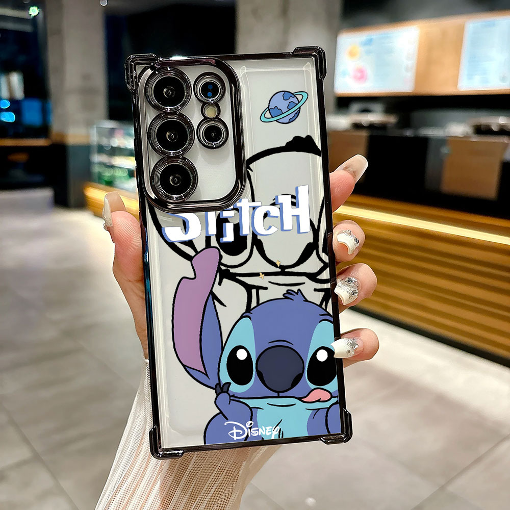 Stitch Line Background Silicon - Samsung Galaxy S25 recension och pris