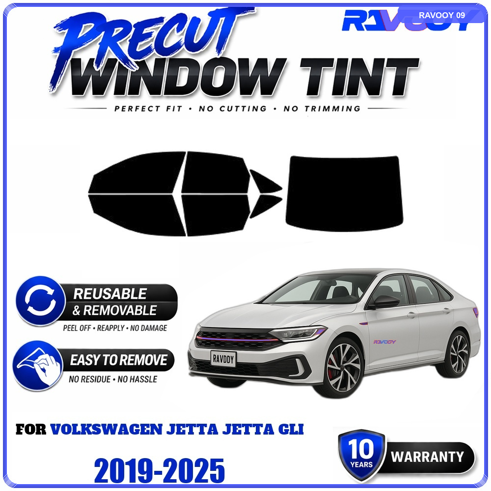 RAVOOY Precut Window Tint, Reu - Air Bubble Remover recension och pris