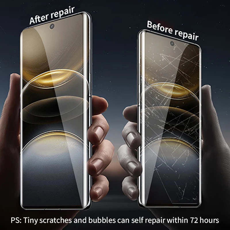 2-4Pcs Full Curved Hydrogel Fi - Vivo V40 recension och pris
