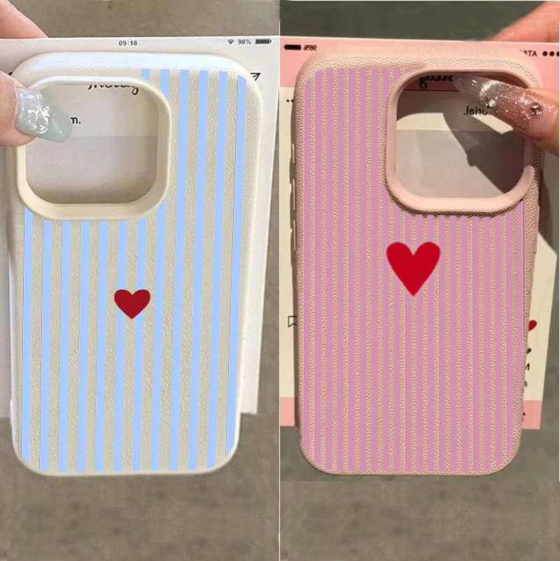 Colorful Striped Heart Case Fo - Realme Note 50 recension och pris