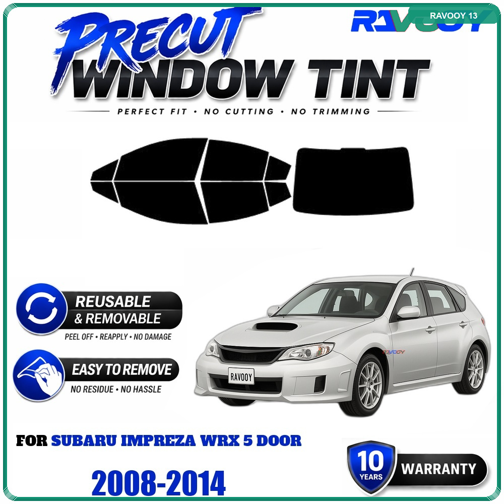 RAVOOY Precut Window Tint, Reu - Air Bubble Remover recension och pris
