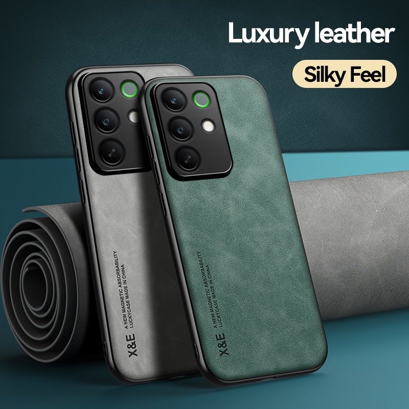 Luxury Leather Case For OPPO R - Realme C67 recension och pris