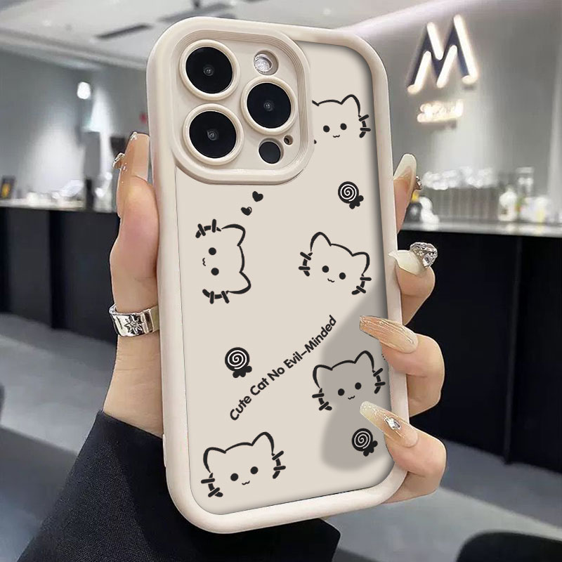 Fashion Cute Cat Case For Real - Realme Note 50 recension och pris