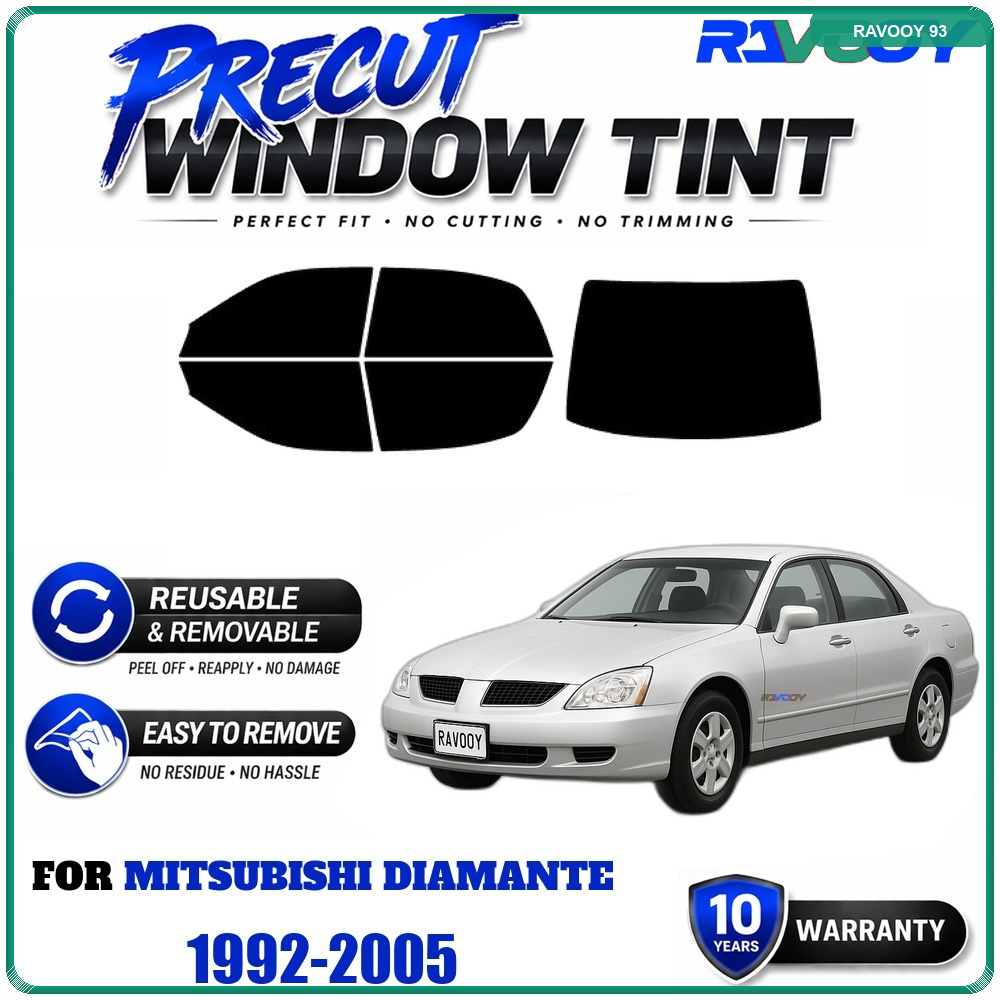 RAVOOY Precut Window Tint, Reu - Air Bubble Remover recension och pris