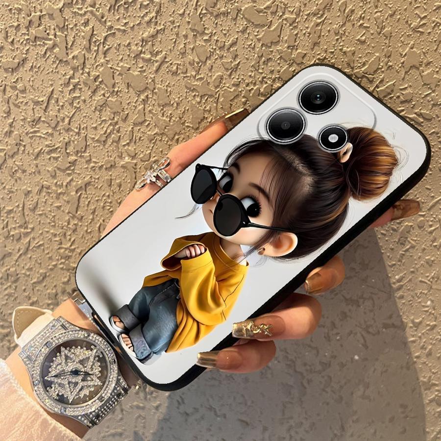 Cartoon Girl Pattern Funda Pho - Xiaomi Redmi Note 13 recension och pris