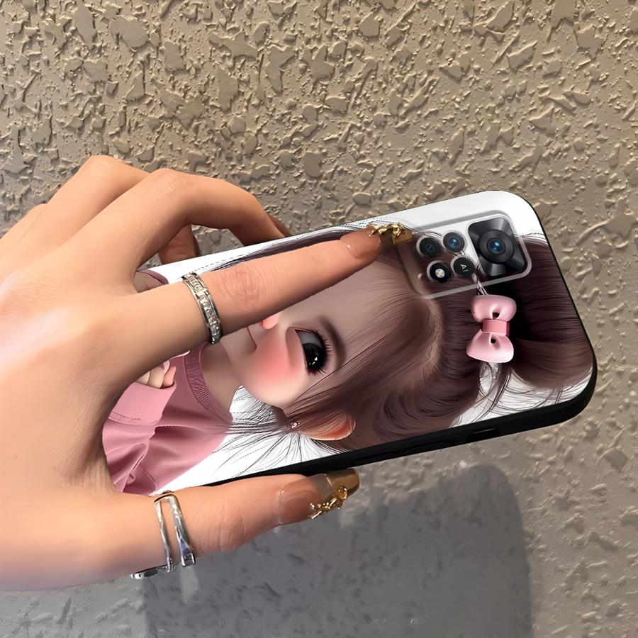 Cartoon Girl Pattern Funda Pho - Xiaomi Redmi Note 13 recension och pris