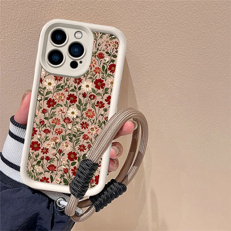 Flower Chain Lanyard Case For  - Vivo Y28 recension och pris