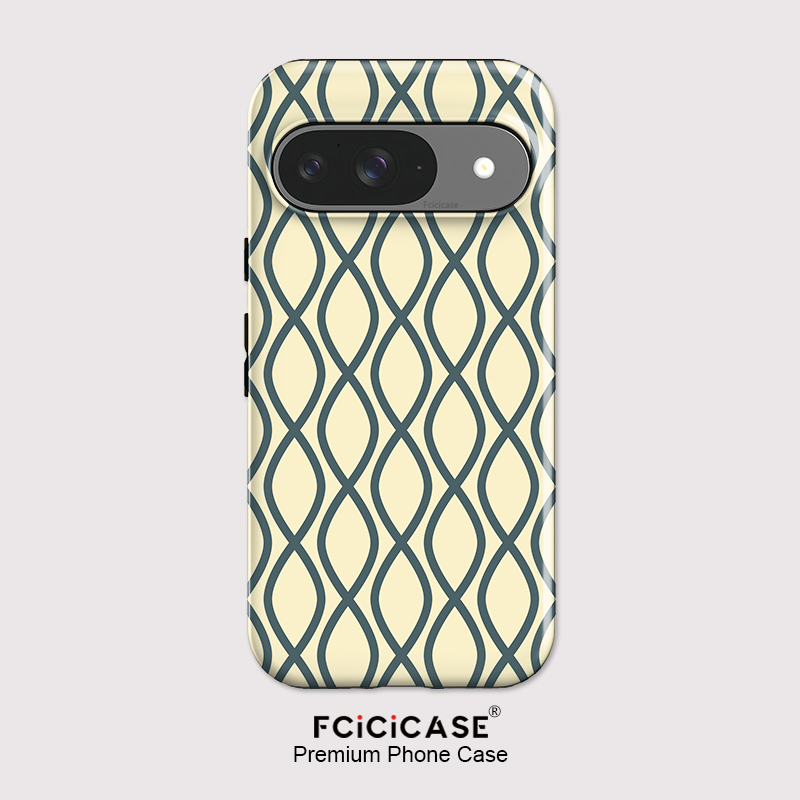 Fcicicase Fashion Stripe Print - Google Pixel 9 Pro recension och pris