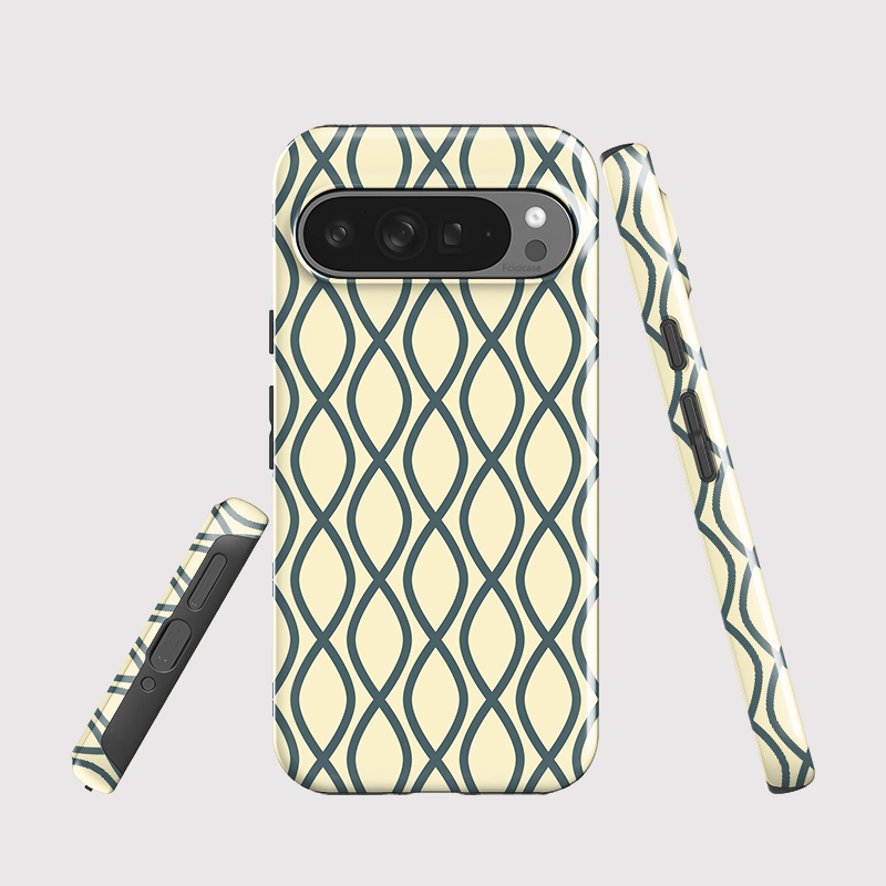 Fcicicase Fashion Stripe Print - Google Pixel 9 Pro recension och pris