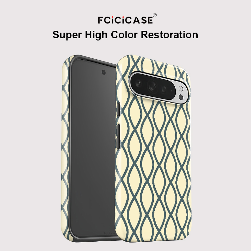Fcicicase Fashion Stripe Print - Google Pixel 9 Pro recension och pris