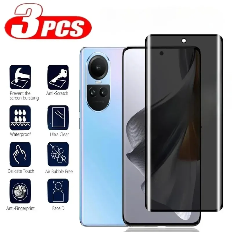 3Pcs 3D Screen Protector Priva - Oppo Reno 12 recension och pris