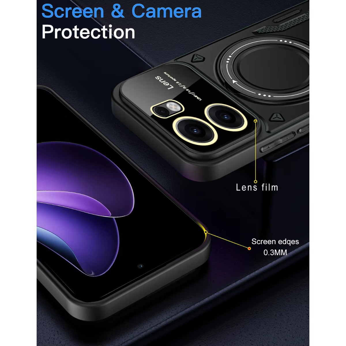 For OPPO Reno 15 14 13 12 Pro  - Camera Lens Protector recension och pris