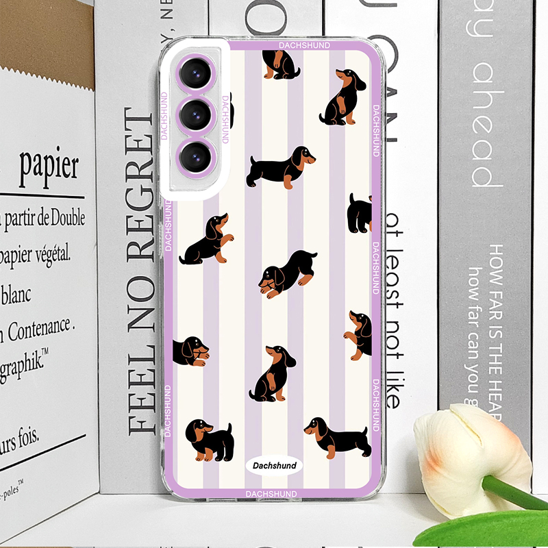 Cute Sausage Dog Phone Case fo - Samsung Galaxy S25 recension och pris