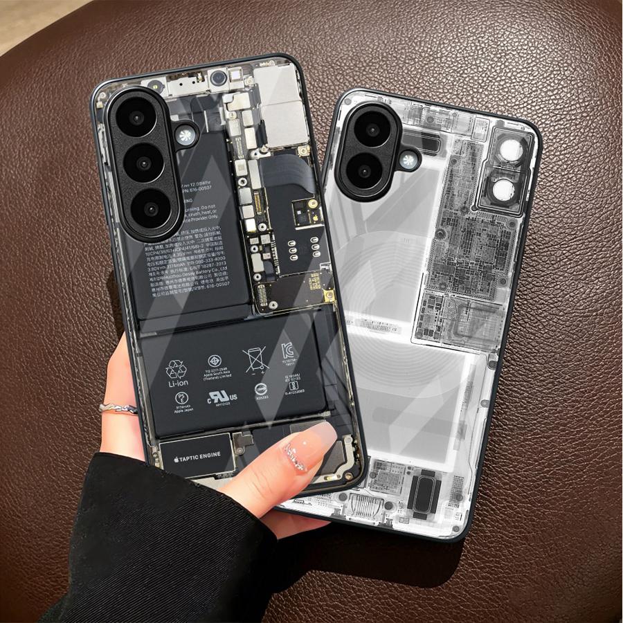 Glass Phone Cover Case for Sam - Samsung Galaxy A55 recension och pris