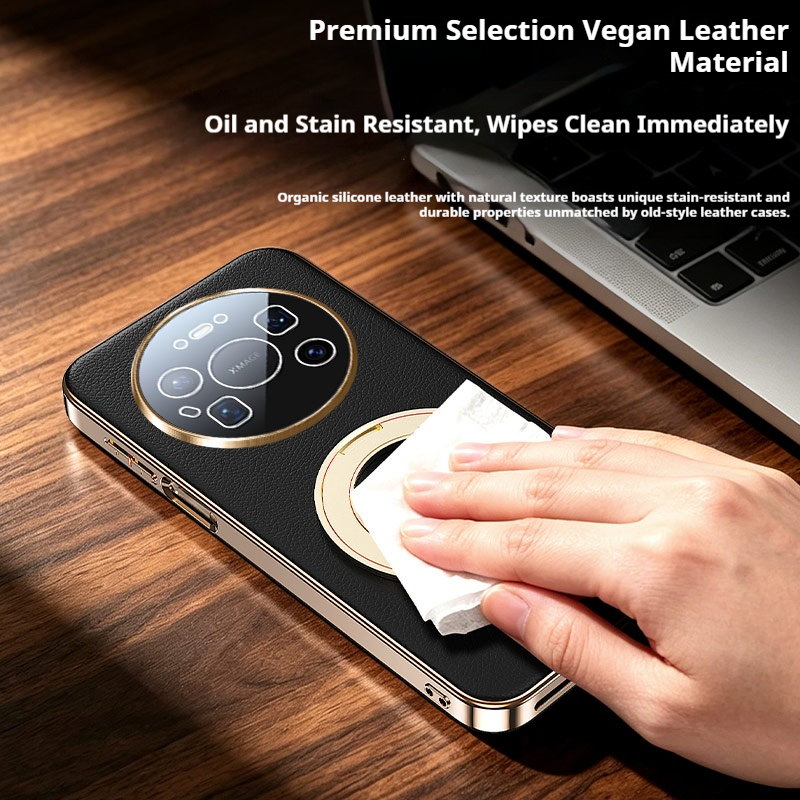 Luxury Leather Magnetic Phone  - Huawei Mate 60 recension och pris