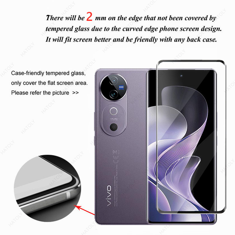 3D Full Glass For vivo V40 5G  - Vivo V40 recension och pris