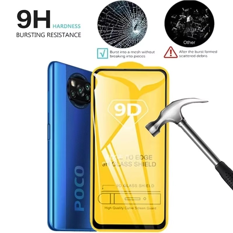 9D Full Cover Protective Glass - Realme C67 recension och pris