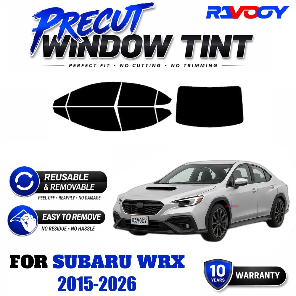 RAVOOY Precut Window Tint, Reu - Air Bubble Remover recension och pris