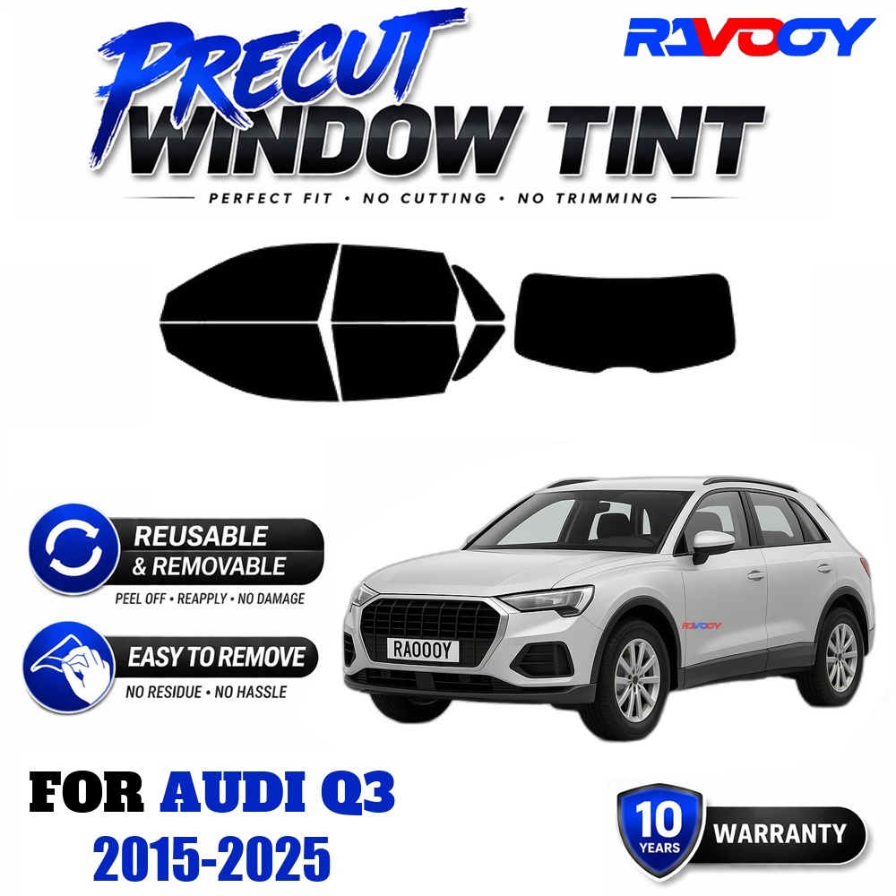 RAVOOY Precut Window Tint, Reu - Air Bubble Remover recension och pris