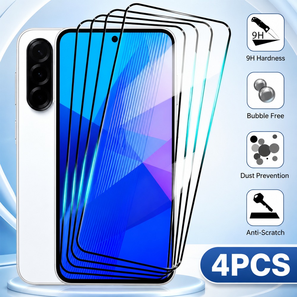 4PCS Tempered Glass For Realme - Realme C67 recension och pris