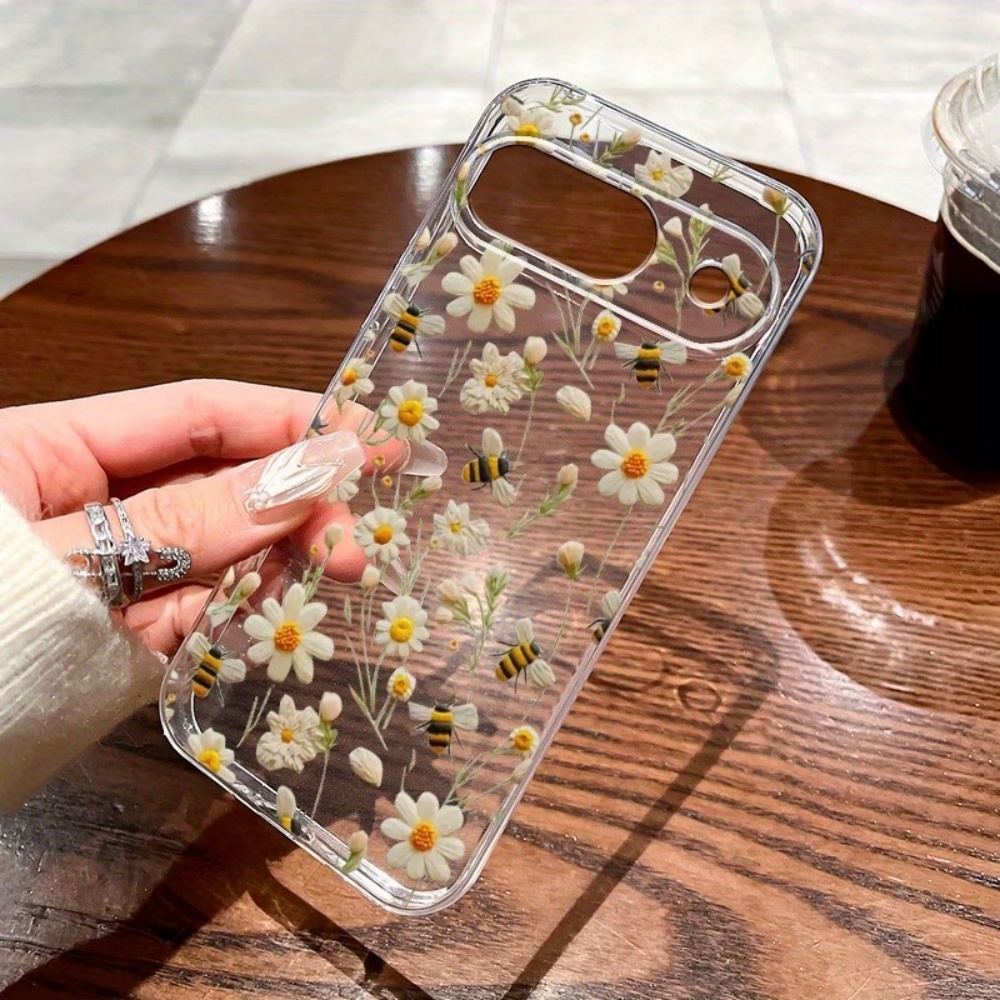 Cute Honeybee Flower Pattern S - Google Pixel 9 Pro recension och pris