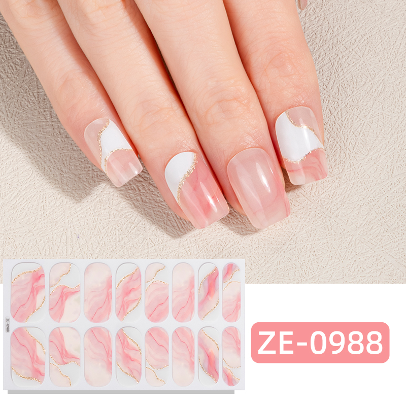 16Tips Gradient Marble Full Co - Full Cover Adhesive recension och pris