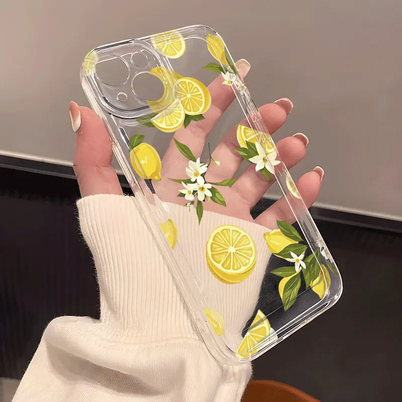 Summer Fruit Lemon Flower Clea - Samsung Galaxy A55 recension och pris