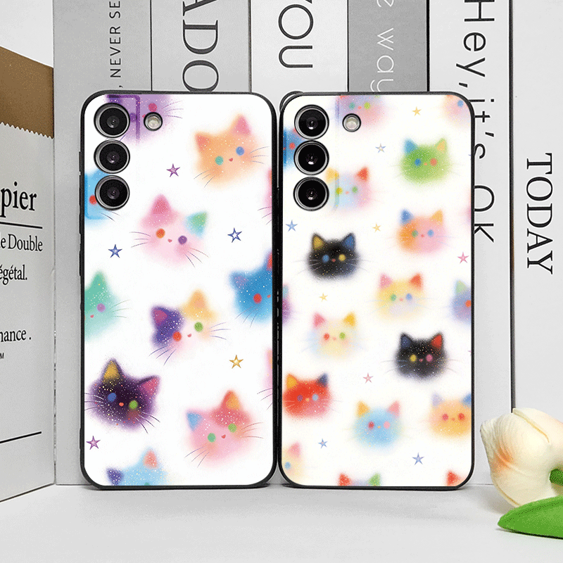 Funny Graffiti Colorful Cat He - Huawei Mate 60 recension och pris