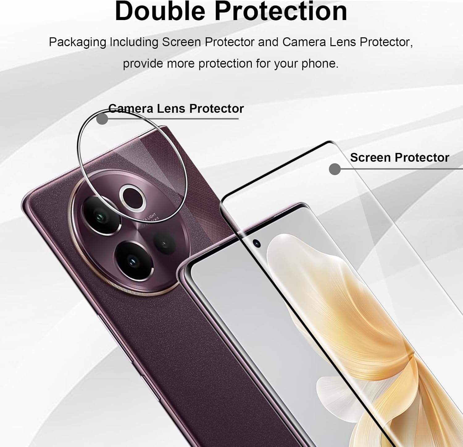 3D Curved 9H Tempered Glass Fo - Vivo V40 recension och pris