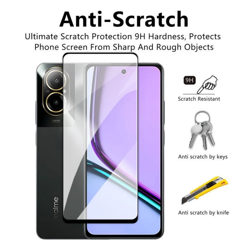 4in1 Tempered Glass For Realme - Realme C67 recension och pris